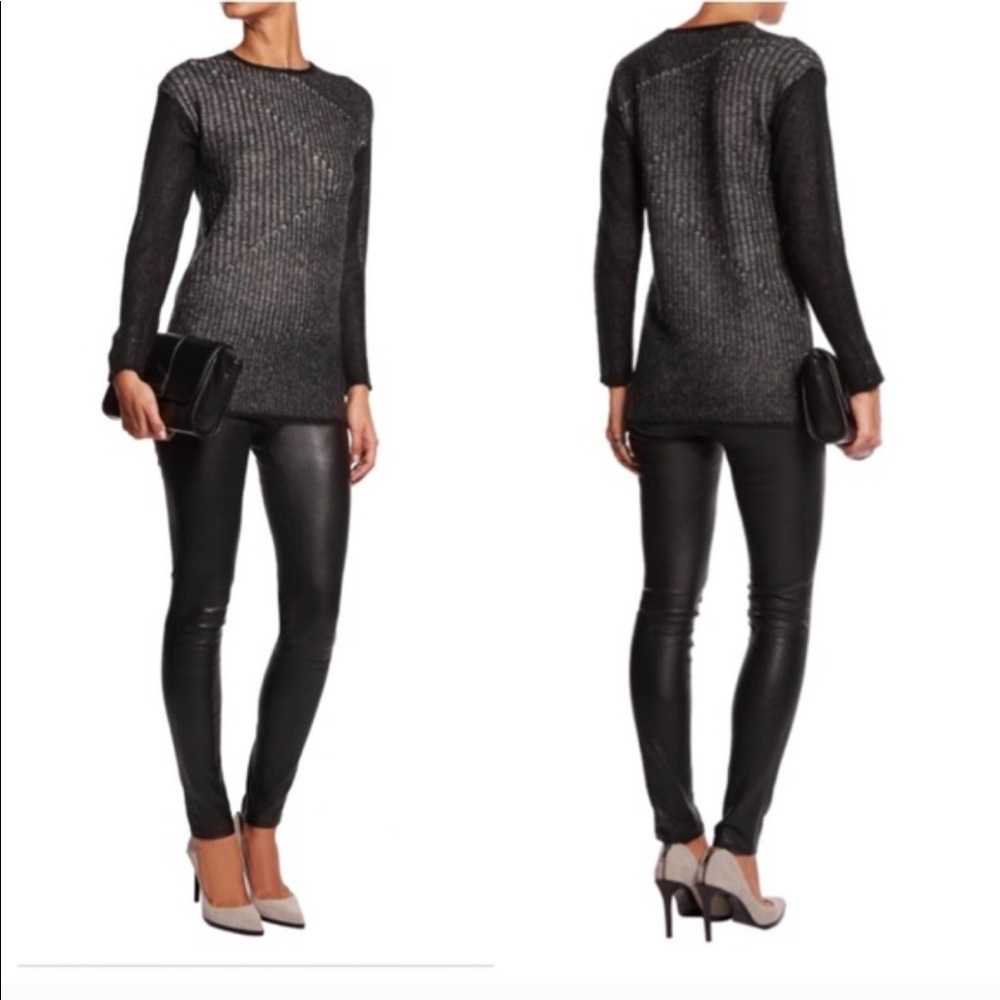• Helmut Lang • Mohair Inverse Opacity Sweater Sm